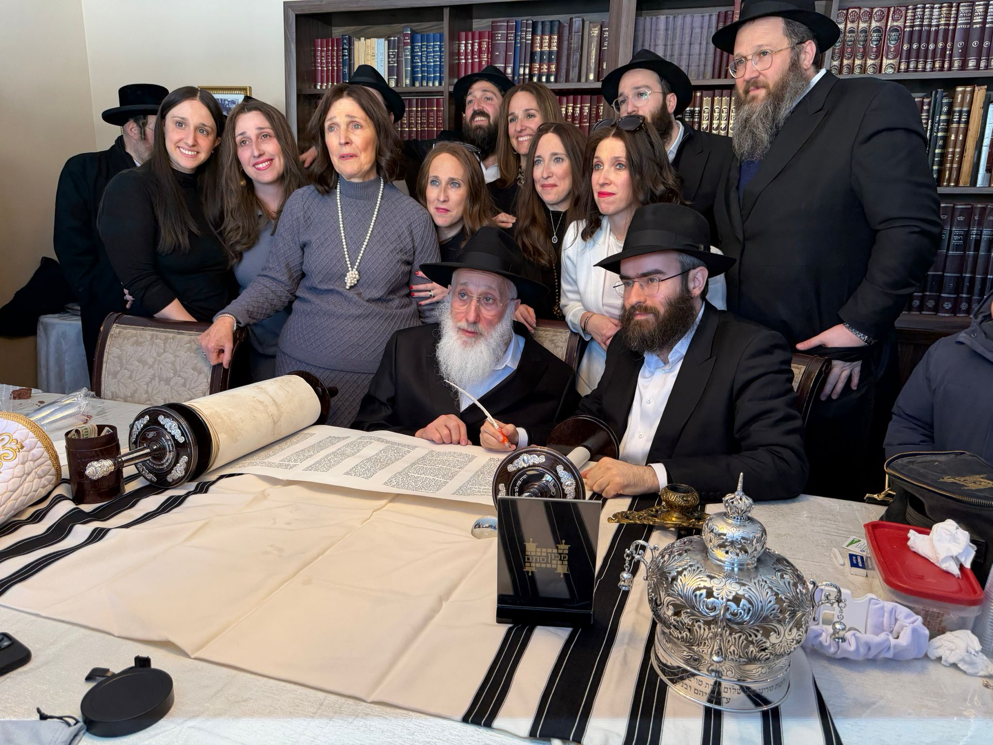 Morristown Unites for Spalter Torah Dedication