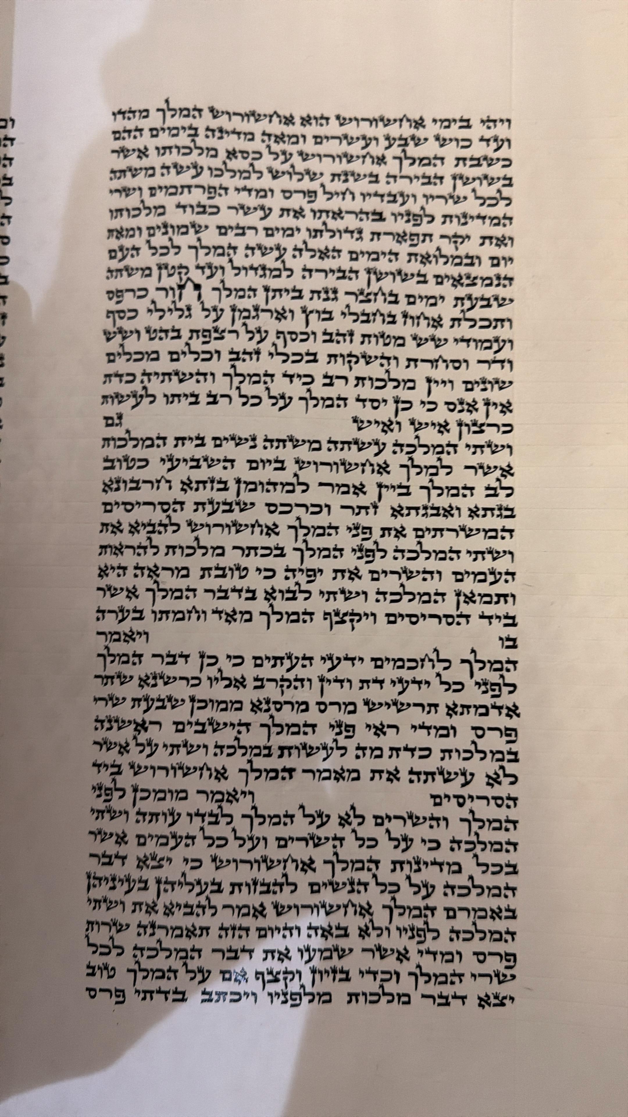 Megillat Esther, Ksav Arizal, 36 CM #1017